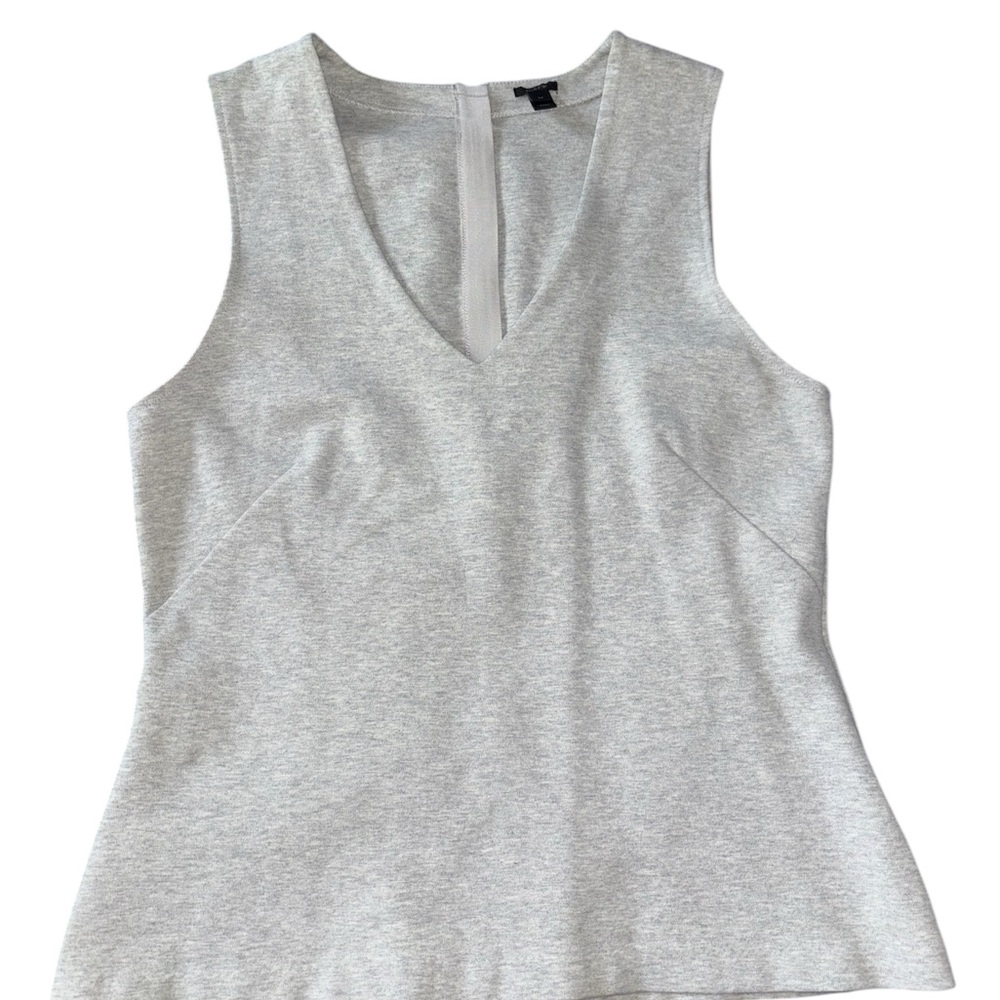 J. Crew Gray Fitted Tank Top